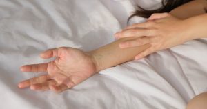 Couple rekindling their sexual relationship after a male patient received quad mix injections in Chicago at Bliss MD